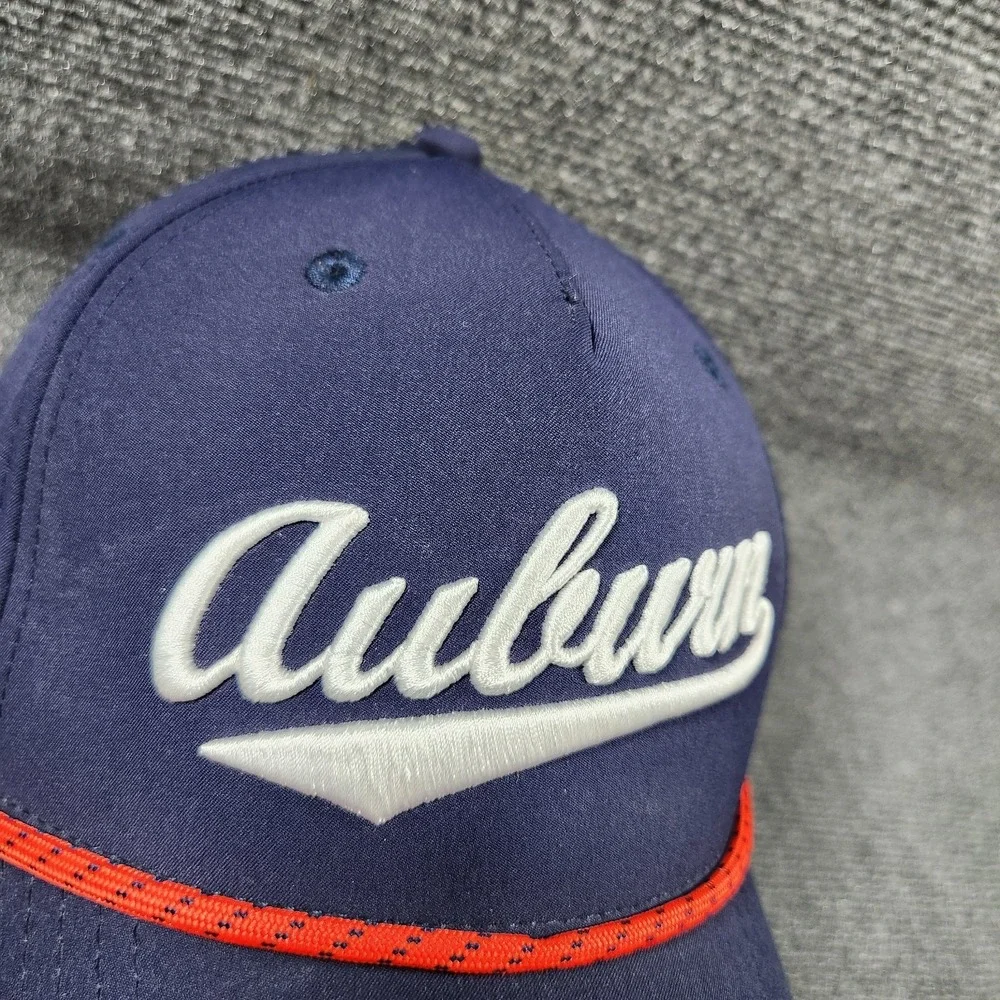 Auburn Tigers Hat Under Armour Player Team Issued Blue Snapback NCCA Adjustable‎